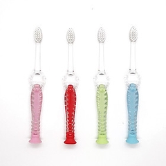 Combo 4 Bàn Chải Sợi Chỉ Nha Khoa Dành Cho Bé Từ 1 Tuổi Trở Lên Kids S1 (Giao màu ngẫu nhiên)