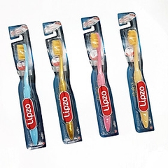 Bộ 2 Bàn Chải Lipzo Ruby Gold Cao Cấp- Nhẹ nhàng chăm sóc răng miệng