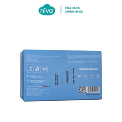 Khăn Vải Khô Đa Năng Niva Hộp 100 Tờ Tiện Dụng, Chất Liệu Cotton Tự Nhiên An Toàn Cho Bé