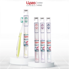 [Combo 3] Bàn Chải Lipzo Sensitive Chỉ Tơ Nha Khoa Kháng Khuẩn Cho Răng Nhạy Cảm, Siêu Mềm Dịu