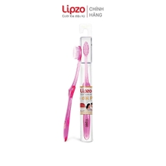 Bàn Chải Đánh Răng Lipzo Áo Dài Pro Cao Cấp Lông Xoắn Kép