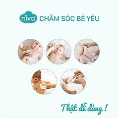 Combo 03 Khăn Ướt Niva Baby 80 Tờ NB1 Đa Năng, Tiện Dụng, Diệt Khuẩn, An Toàn Cho Trẻ Sơ Sinh Phụ Nữ Mang Thai