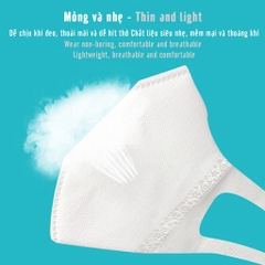 Combo 5 Khẩu Trang 3D Trẻ Em NIVA Hộp 15 Cái Cấu Trúc 3 Lớp Ngăn Bụi Mịn Kháng Khuẩn Hàng Chính Hãng Cao Cấp Cho Bé Từ 1-6 Tuổi