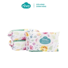 Khăn Ướt Đa Năng Không Mùi Niva 100 Tờ Tiện Dụng, Diệt Khuẩn, An Toàn Cho Trẻ Sơ Sinh Phụ Nữ Mang Thai
