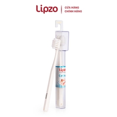 Combo 3 Bàn Chải Đánh Răng Lipzo Orthor Cao Cấp Công Nghệ Chỉ Tơ 2 Đầu Mềm Mảnh Chuyên Biệt Cho Người Niềng Răng