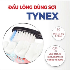 Vỉ 2 Đầu Bàn Chải Điện Lông Tynex LT1 Thay Thế Sau 3 Tháng Tương Thích Với Bàn Chải Điện Thông Minh Lipzo Sóng Âm Sonic