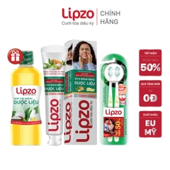 Combo chăm sóc răng miệng toàn diện Lipzo – Chỉ 149.000đ (Số lượng có hạn)