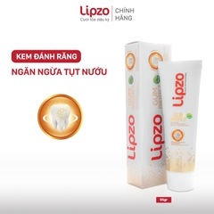Kem Đánh Răng Lipzo Gum Protect Chống Tụt Nướu 95g Ngăn Ngừa Chảy Máu Chân Răng, Khử Khuẩn, Răng Chắc Khỏe Tự Nhiên
