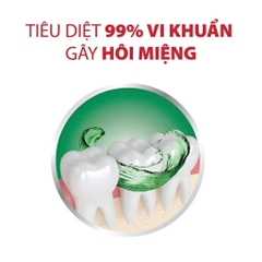 Bộ 2 Kem Đánh Răng Lipzo 12 Giờ Rạng Ngời 185g – Thơm Mát, Giảm Hôi Miệng Hiệu Quả, Ngừa Sâu Răng