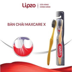 Bộ Đôi Tiết Kiệm Kem Đánh Răng Lipzo 12 Giờ Rạng Ngời 185g Và Bàn Chải Đánh Răng Maxcare