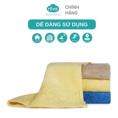 Khăn Mặt Sợi Sồi Niva FP4 30% Sợi Sồi Và 70% Cotton Mềm Mịn Kích Thước 28x48 cm