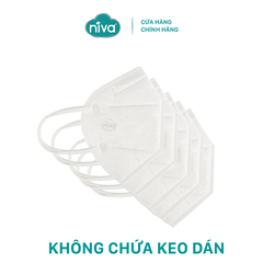 Combo 10 Hộp Khẩu Trang Niva 95 Hộp 10 Chiếc Ngăn Giọt Bắn, Lọc Vi Khuẩn, Không Gây Kích Ứng Da, Hàng Chính Hãng Cao Cấp