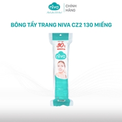 Túi 130 Miếng Bông Tẩy Trang Tròn NIVA Cotton Pads Cao Cấp Cz2