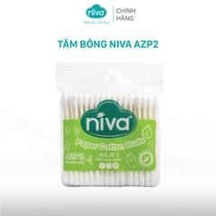 [1 TẶNG 1] Mua 1 Hũ Tăm Bông NIVA Người Lớn 200 Que Giấy Aj2 Tặng 1 Túi Tăm Bông NIVA Người Lớn 100 Que Giấy AZP2