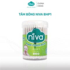 [1 TẶNG 1] Mua 1 Hũ Tăm Bông NIVA Trẻ Em 400 Que Giấy BHP2 Tặng 1 Hũ Tăm Bông NIVA Trẻ Em 200 Que Giấy BHP1