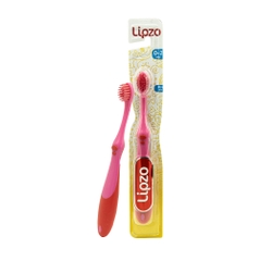 Bàn Chải Đánh Răng Trẻ Em LIPZO Kids 3 Lông Chỉ Tơ Nha Khoa Kháng Khuẩn Mềm Mảnh Dành Cho Bé Từ 0-2 Tuổi