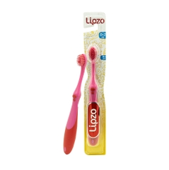 Combo 3 Bàn Chải Đánh Răng Trẻ Em LIPZO Kids 3 Lông Chỉ Tơ Nha Khoa Kháng Khuẩn Mềm Mảnh Dành Cho Bé Từ 0-2 Tuổi