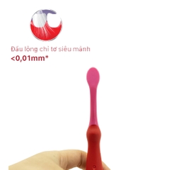 Bàn Chải Đánh Răng Trẻ Em LIPZO Kids 3 Lông Chỉ Tơ Nha Khoa Kháng Khuẩn Mềm Mảnh Dành Cho Bé Từ 0-2 Tuổi