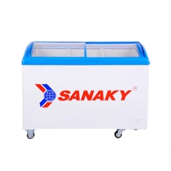Tủ đông mặt kính cong Sanaky VH-482K 480 lít mặt kính cường lực trong