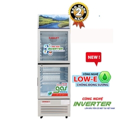 Tủ mát Sanaky Inverter 240 lít VH-308W3L 2 cánh