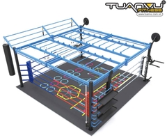 Khung Huấn Luyện Đa Năng Cao Cấp Kết Hợp Boxing & Khu Vực Agility QT2