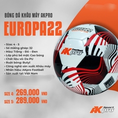 Quả bóng đá khâu máy EUROPA22