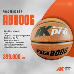 Quả bóng rổ da AB6006