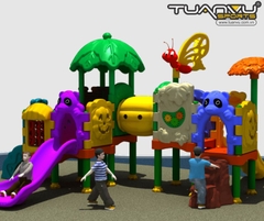 Sân chơi ngoài trời mầm non KP-QS001