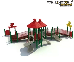Sân chơi ngoài trời mầm non KP-TN819