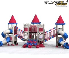 Sân chơi ngoài trời mầm non lâu đài KP-CB1129