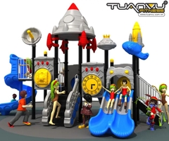 Sân chơi ngoài trời mầm non vũ trụ KP-TK009