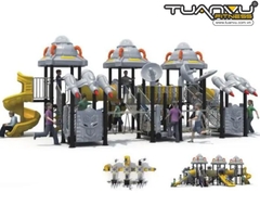 Sân chơi ngoài trời mầm non vũ trụ KP-TK023