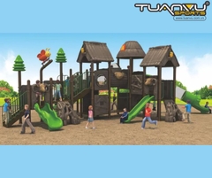 Sân chơi ngoài trời nhà cây 2 tầng KP-TY015