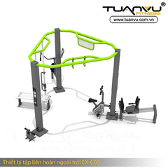Thiết bị tập liên hoàn ngoài trời EX-C03