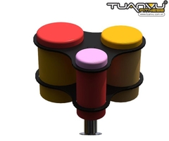 Trống Rainbow Bongos Có Dây