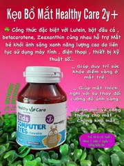 Kẹo Bổ Mắt Cho Bé Healthy Care Kids Computer Eyes 60 Viên
