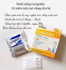 Muối vi lượng đồng căn Coryzalia Boiron (1m-11y)