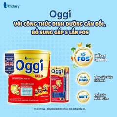 Sữa Oggi Pha Sẵn Giúp Bé Tăng Cân Chống Táo