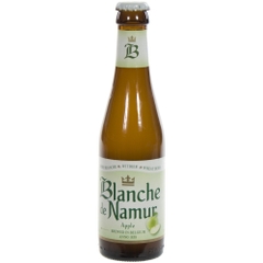 Bia Blanche De Namur Apple 3,1% chai 250ml - Bỉ