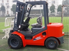 Xe nâng hàng Heli càng gật gù 3.5 tấn, lốp đôi- lốp kép, CPCD35-W4H