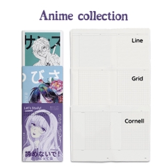 Vở ruột Cornell 100 Gsm - Style Anime 80 Trang - Bìa KIMI CHAN - Ong Mặt Bự