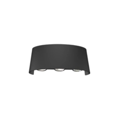 Đèn Led Gắn Tường Ngoài Trời 6 Tia 12W KINGLED Ánh Sáng Vàng 3000K