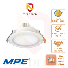 Đèn LED Âm Trần DownLight MPE 6W-7W-9W-12W-18W seri DLE - DLEL