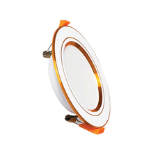 Đèn LED Âm Trần DownLight MPE 5W-7W-9W-12W Seri DLV Viền Vàng