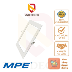 Đèn Led Âm Trần Panel Vuông MPE 18W Mã: SPL-18