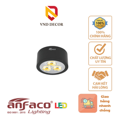 Đèn LED Gắn Nổi Mắt Ếch 3W-9W ANFACO AFC 643D-Vỏ Đen
