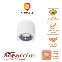 Đèn Led Trụ Gắn Nổi 7W ANFACO AFC 761 LED 7W Vỏ Trắng