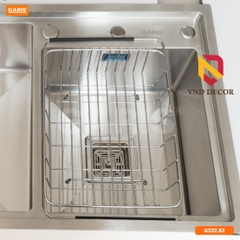 CHẬU RỬA 2 HỐ LỆCH GS22.82