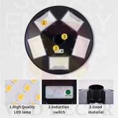 Đèn Năng Lượng Mặt Trời UFO 250W - 5 Khoan