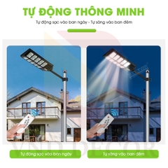 Đèn Đường Năng Lượng Mặt Trời Liền Thể 400W